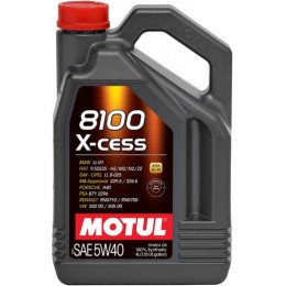 Моторное масло MOTUL 8100 X cess 5w40 368207 4л.