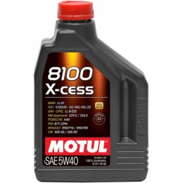 Моторное масло MOTUL 8100 X cess 5w40 368201 1 л.