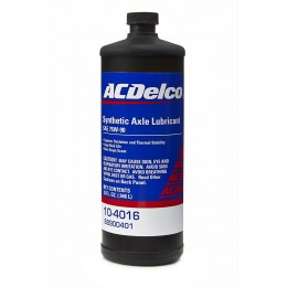 Масло трансмиссионное AC Delco Syntetic Axle Lubricant 75W-90  0,946л (88900401)