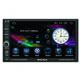 Автомагнитола SHUTTLE SDUA-7050 Black/Multicolor 